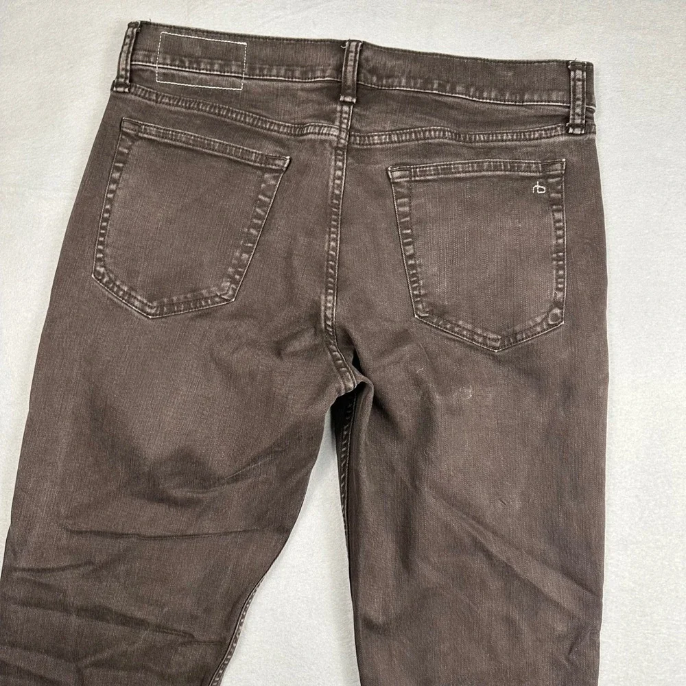 Rag & Bone Fit 2 Slim Jeans Mens 32x32 Toffee Brown MED23F1223L6TO Denim Pants
